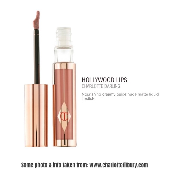 Charlotte Tilbury Other - CHARLOTTE TILSBURY - “CHARLOTTE DARLING” HOLLYWOOD LIPS MATTE LIPSTICK, .24oz